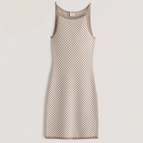 Abercrombie & Fitch Jacquard Mini Sweater Dress - Picture 3 of 5